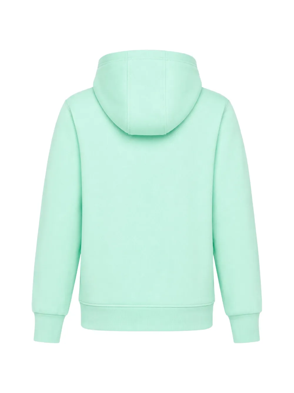 Nike Kids logo-print hoodie Groen