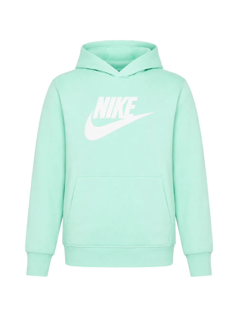 Nike Kids logo-print hoodie - Verde