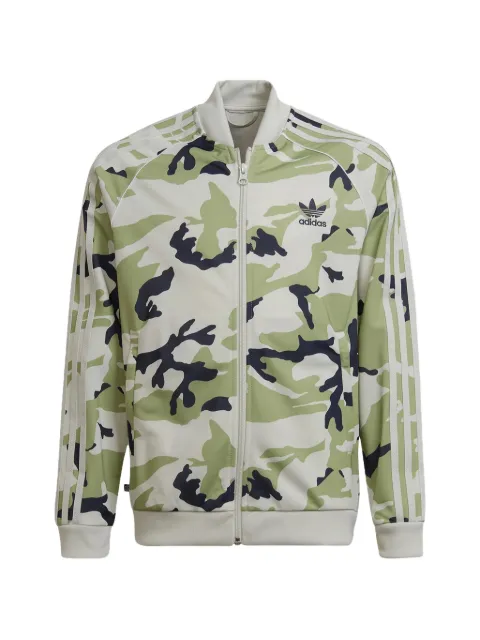 adidas Kids sudadera con estampado militar