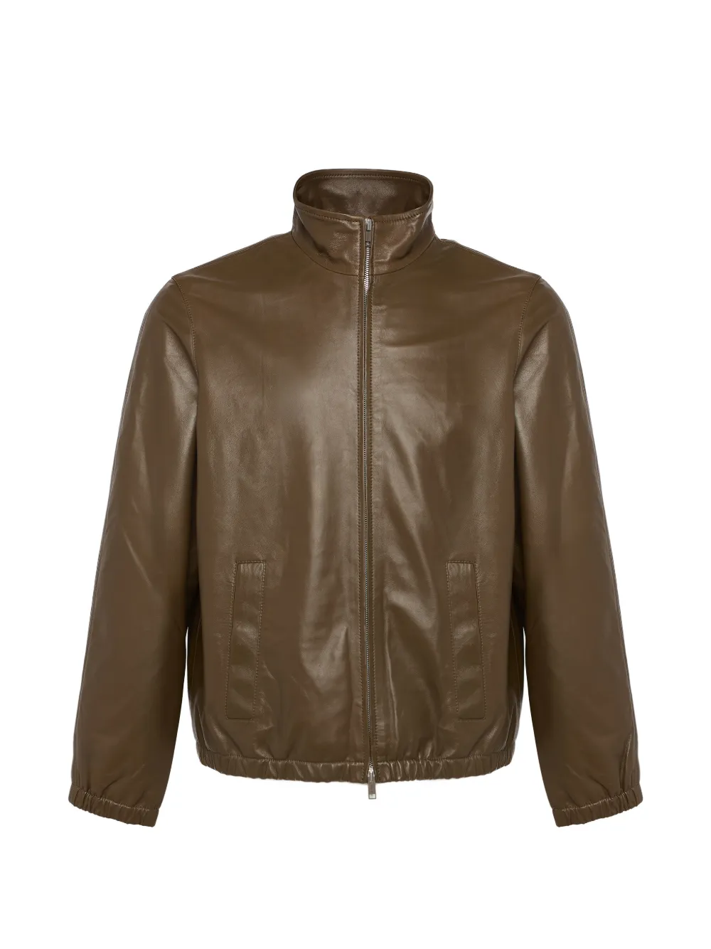 Yves Salomon leather jacket - Verde