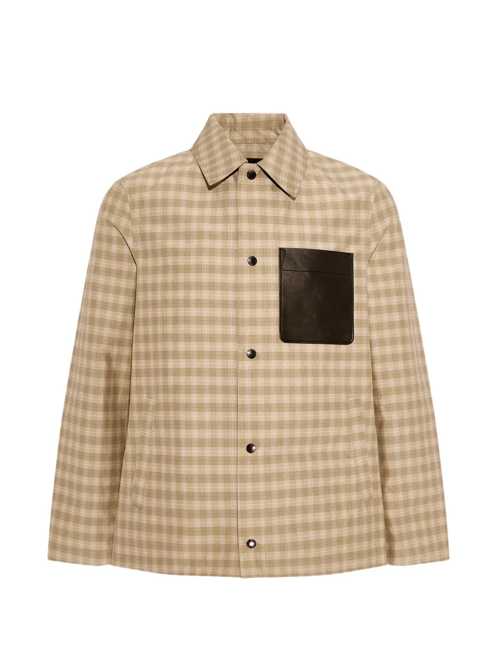 Yves Salomon checked overshirt - Toni neutri