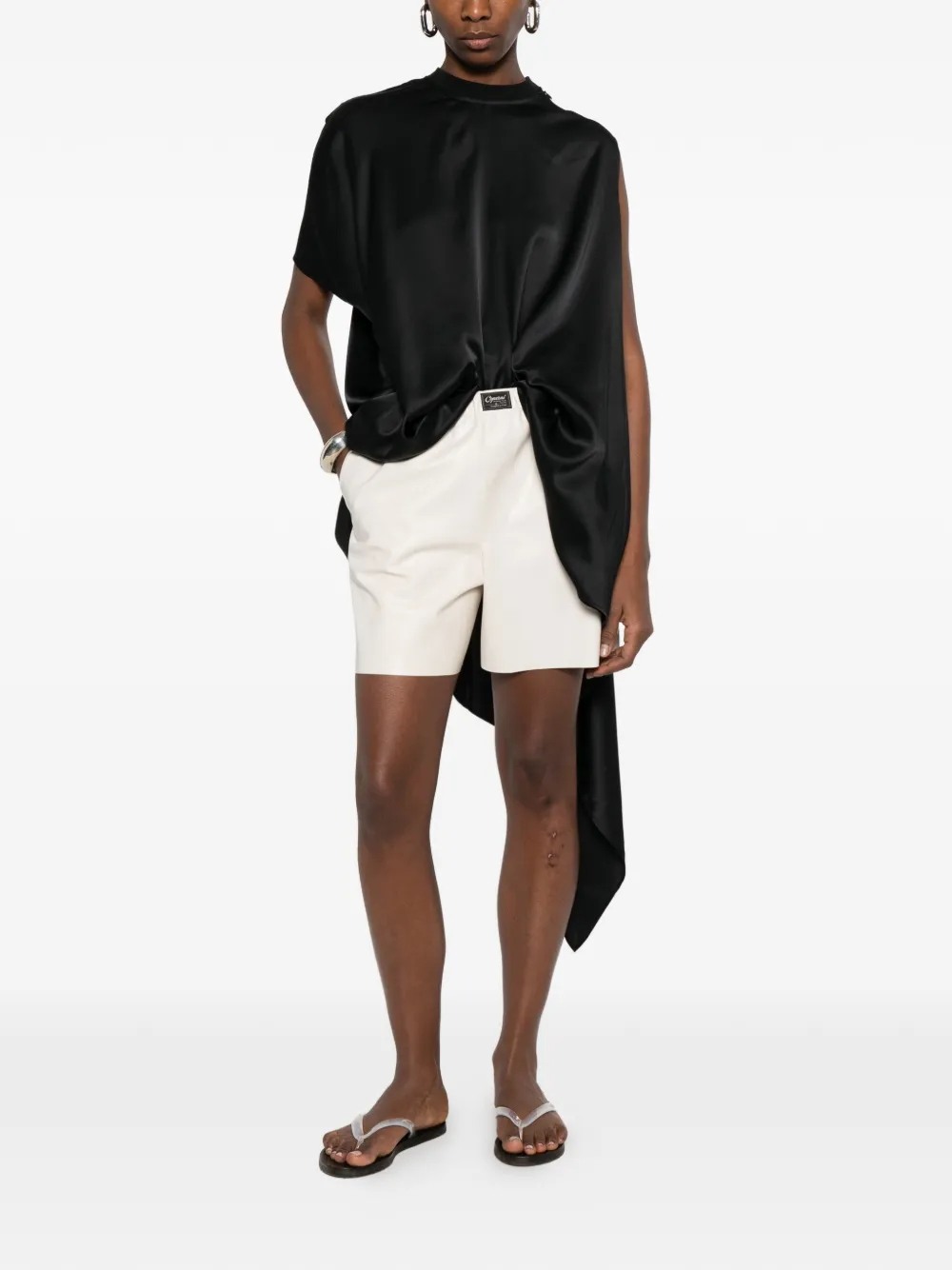  Coperni Elasticated Boxer Shorts - White 