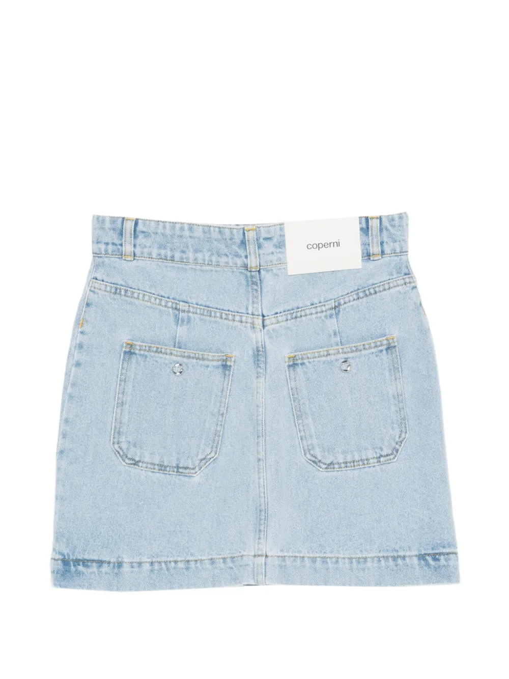  Coperni Pocket Denim Mini Skirt - Blue 