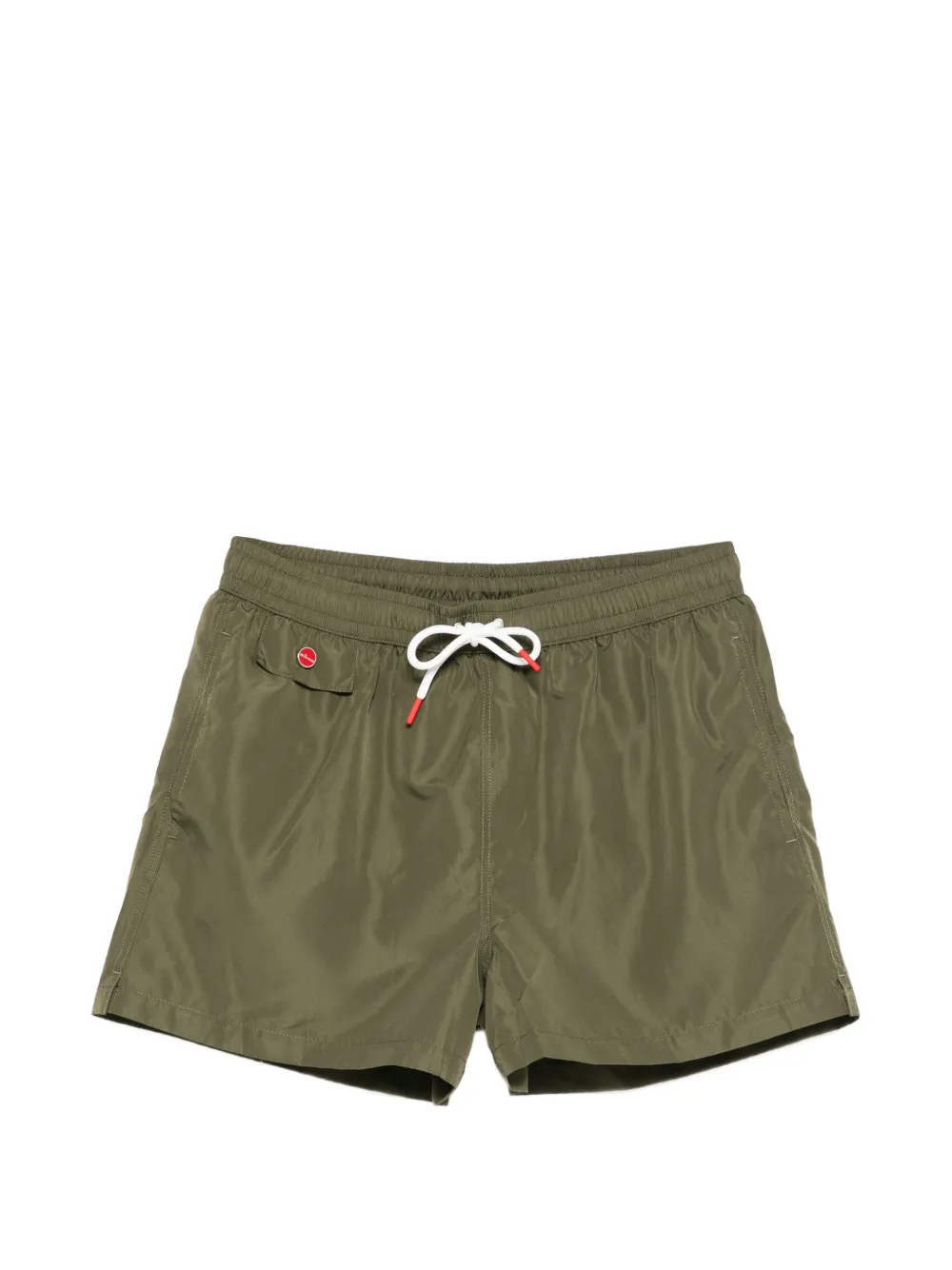 Kiton drawstring swim shorts - Verde
