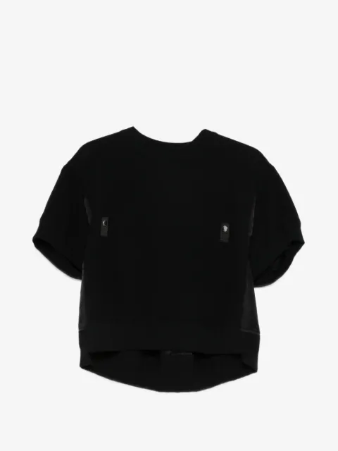 sacai sudadera con paneles