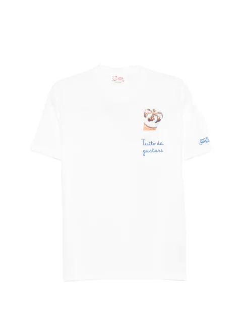 MC2 Saint Barth Austin graphic-print chest-pocket T-shirt