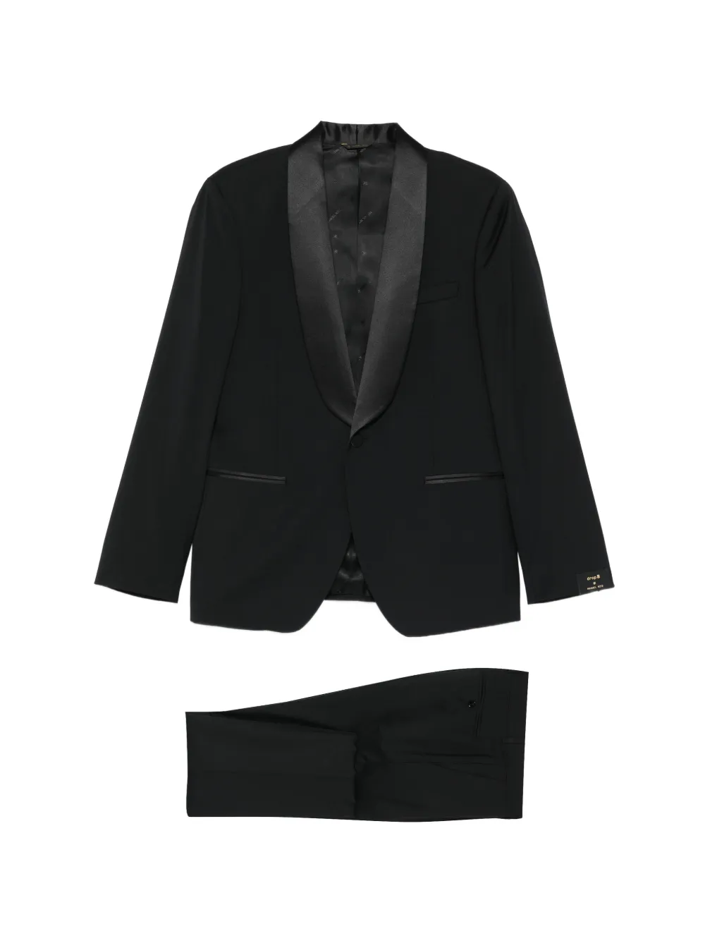 Manuel Ritz single-breasted suit - Nero