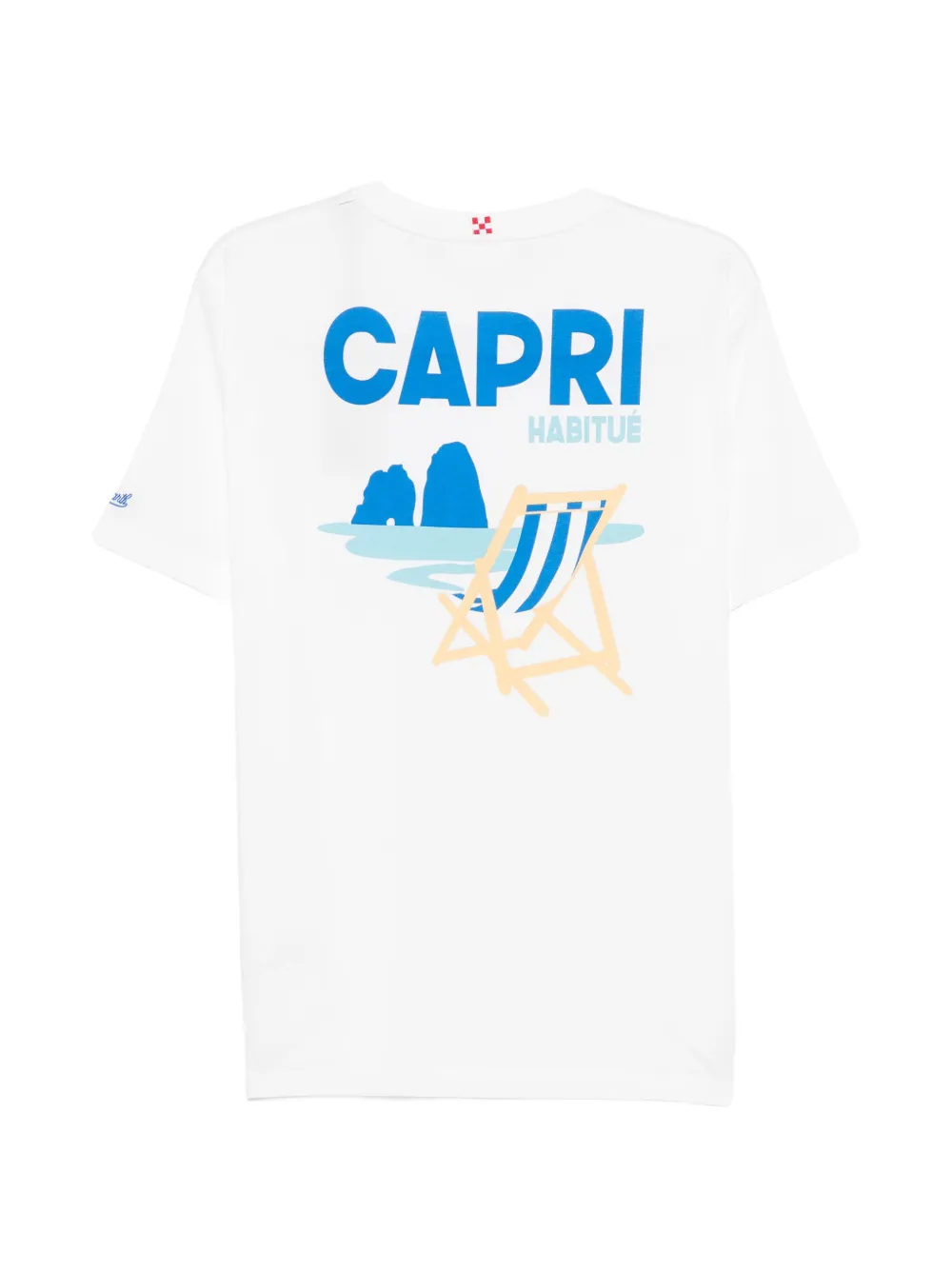 MC2 Saint Barth Portland T-shirt met print Wit