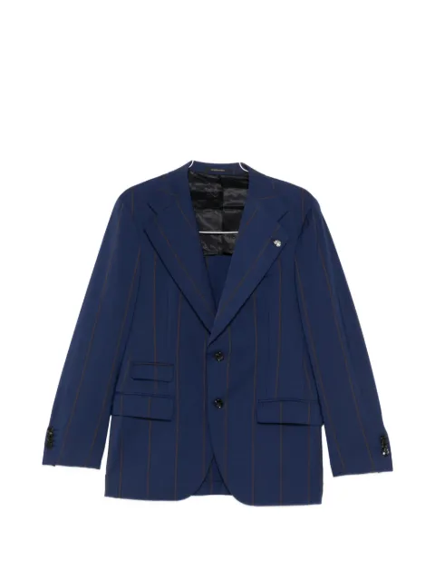 Gabriele Pasini single-breasted pinstripe suit