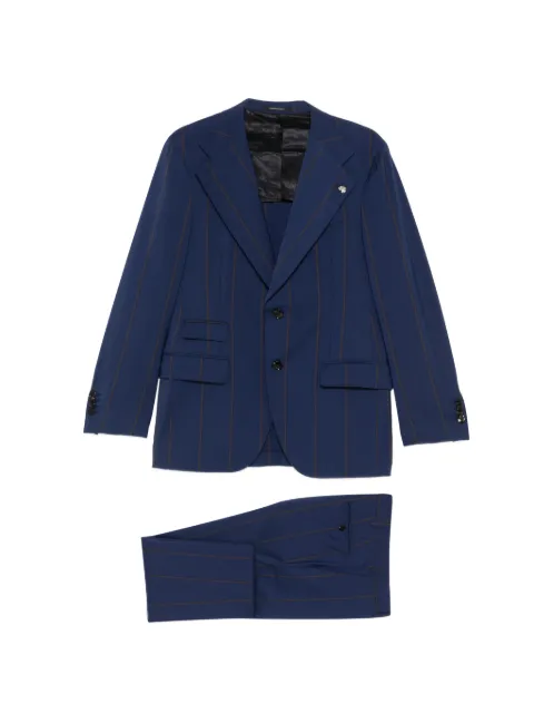 Gabriele Pasini single-breasted pinstripe suit