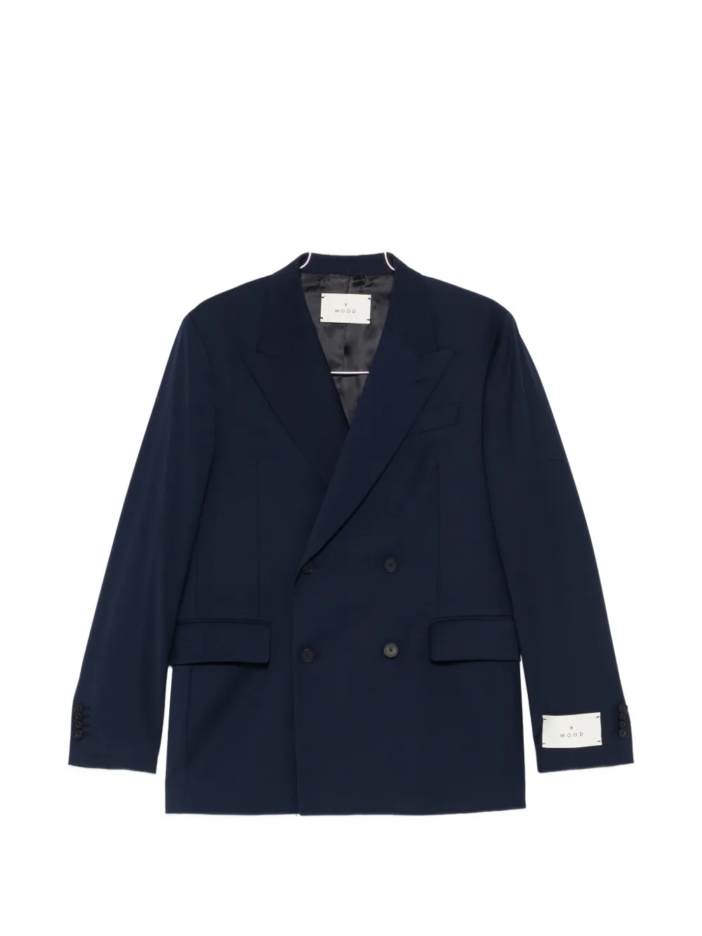 Manuel Ritz Double-breasted Suit In Blue