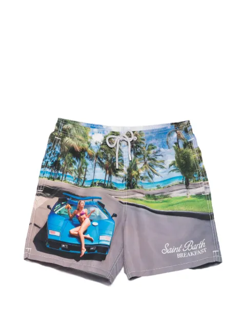 MC2 Saint Barth x Rick Dick Gustavia swim shorts