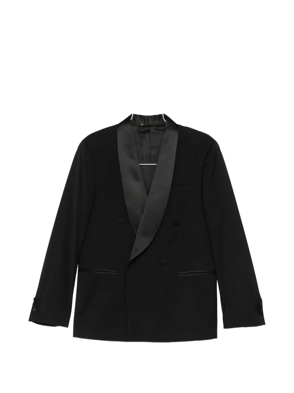 Manuel Ritz Shawl-lapel Suit In Black