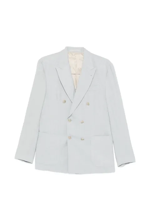 Eleventy double-breasted pocket jacket