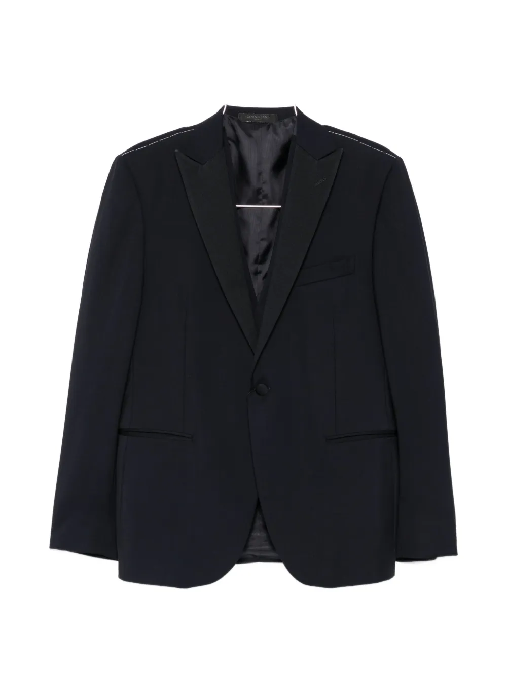 Corneliani peak-lapel single-breasted suit (set of three) - Blu
