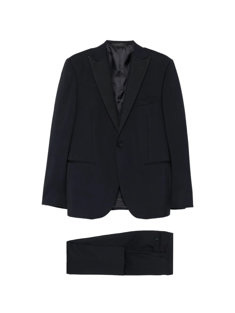 Corneliani peak-lapel single-breasted suit (set of three) - Blu