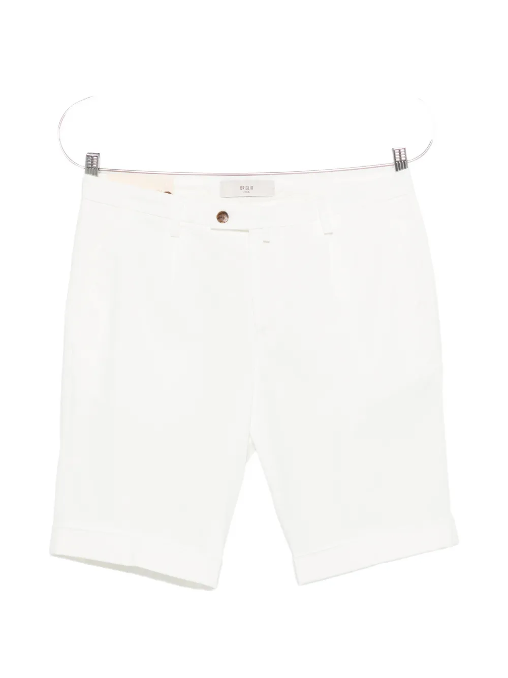 Briglia 1949 pleated shorts - Bianco