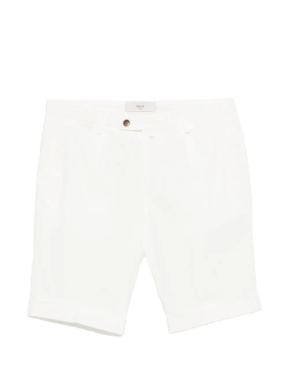 Briglia 1949 pleated shorts - Bianco