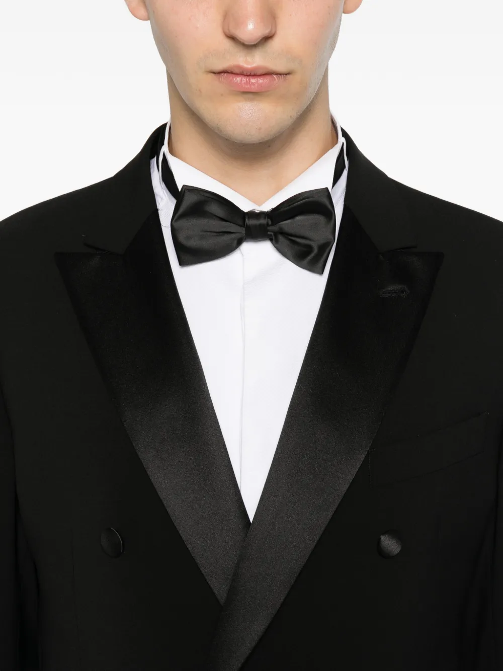 Emporio Armani Pak met dubbele rij knopen Zwart