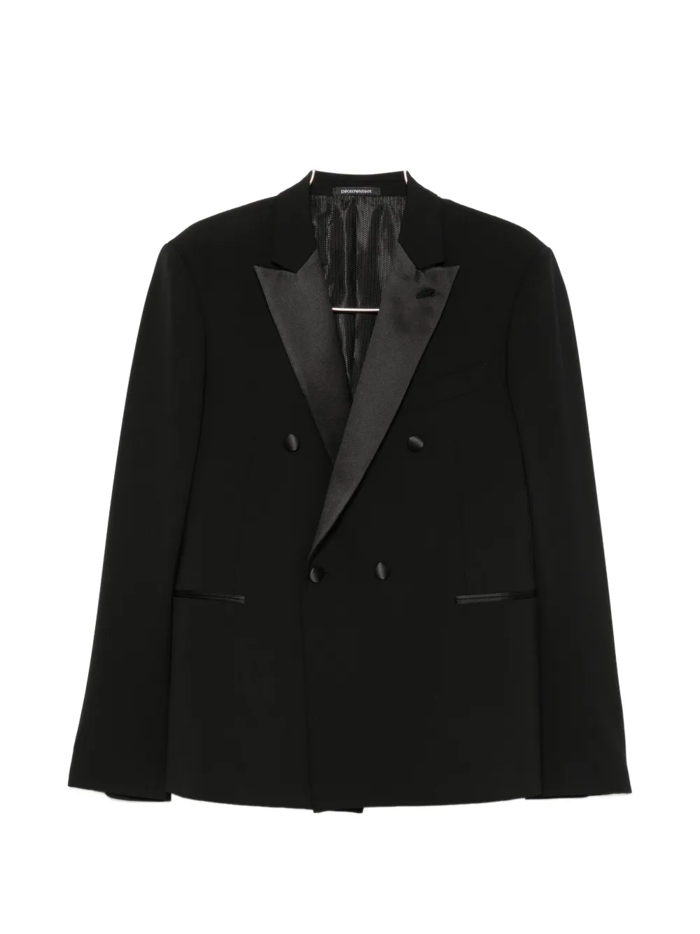 Emporio Armani double-breasted suit - Nero