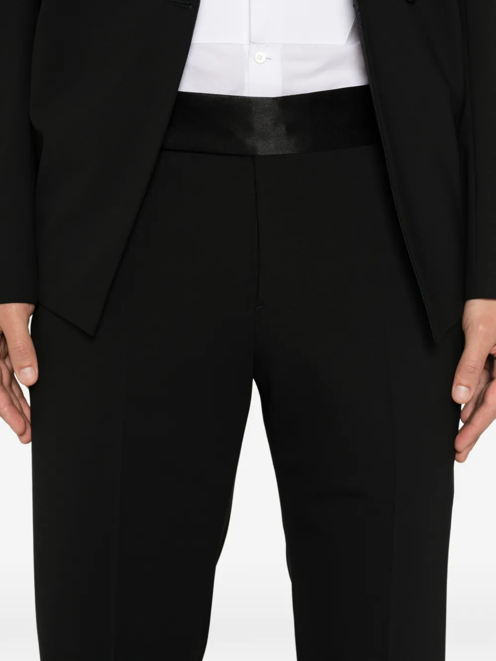 Emporio Armani Pak met dubbele rij knopen Zwart