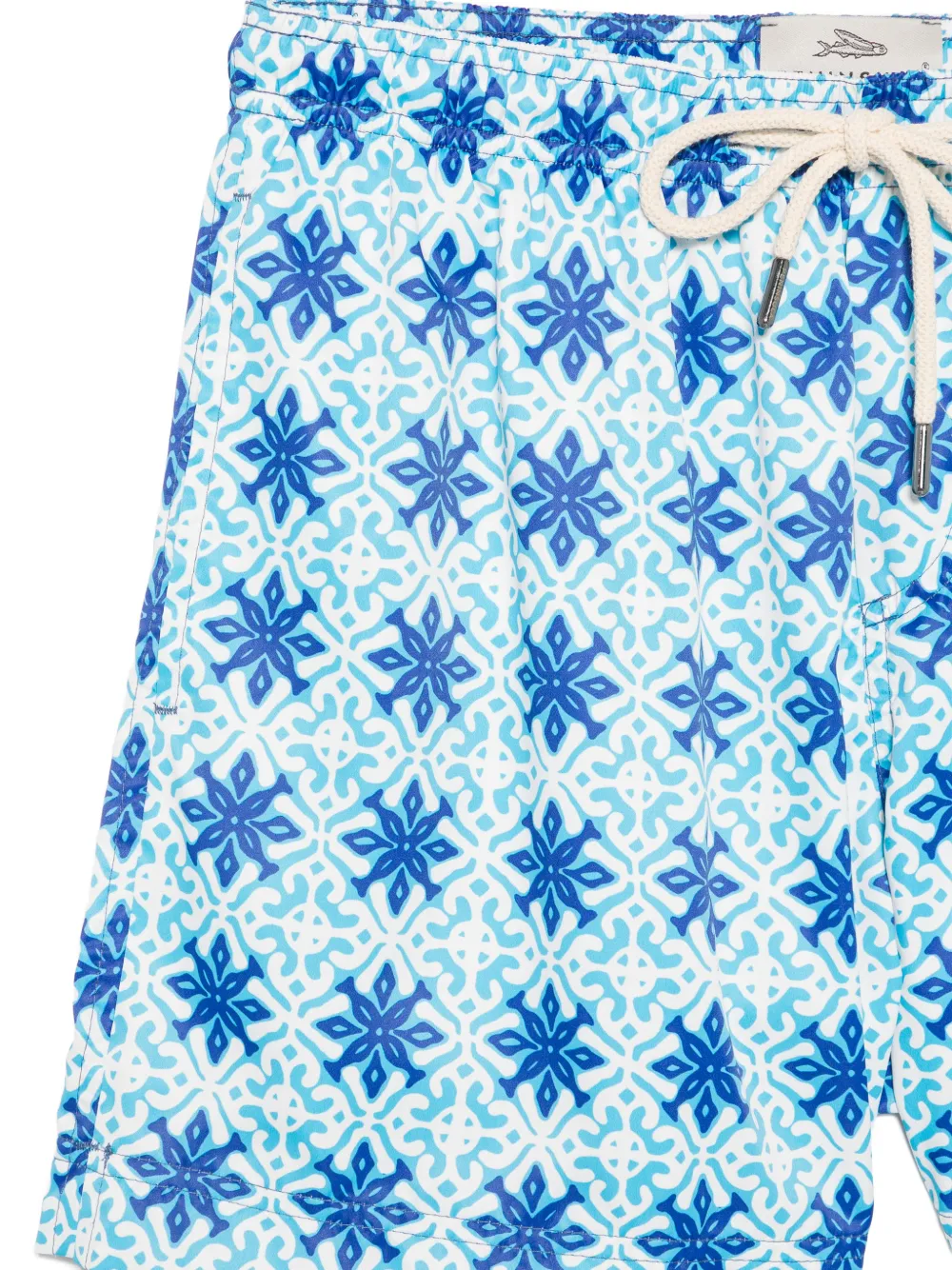 PENINSULA SWIMWEAR Zwembroek met geometrische print Blauw