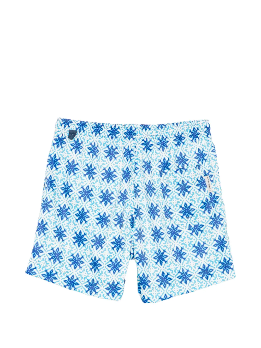 PENINSULA SWIMWEAR Zwembroek met geometrische print Blauw