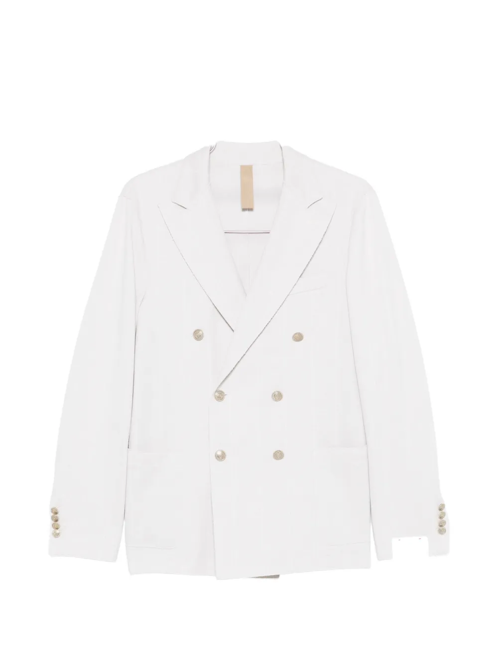 Eleventy double-breasted pinstripe jacket - Grau