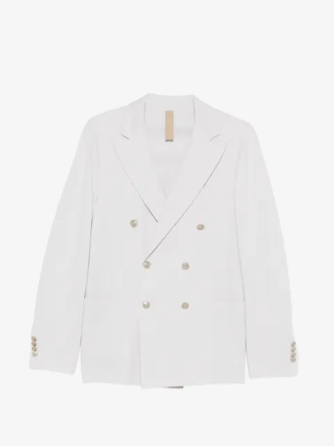 Eleventy double-breasted pinstripe jacket