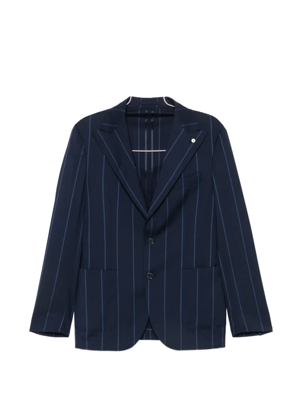 LUIGI BIANCHI MANTOVA pinstripe-pattern suit - Blu