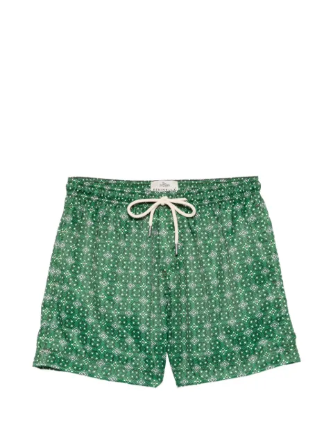PENINSULA SWIMWEAR Caprera Badeshorts mit geometrischem Print