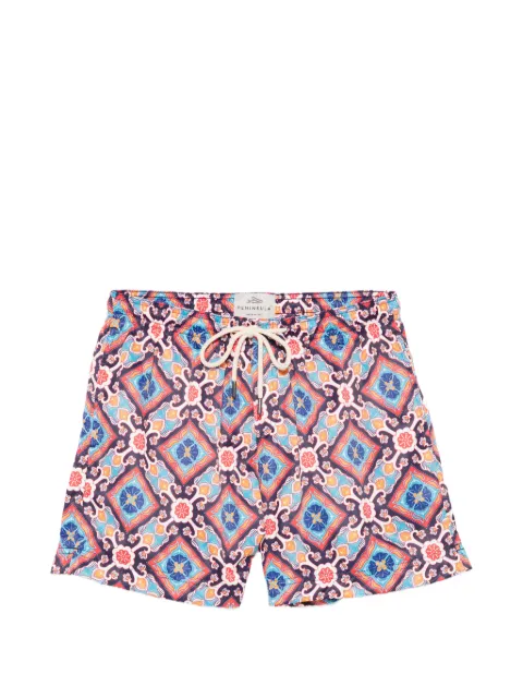 PENINSULA SWIMWEAR bañador Positano con estampado geométrico