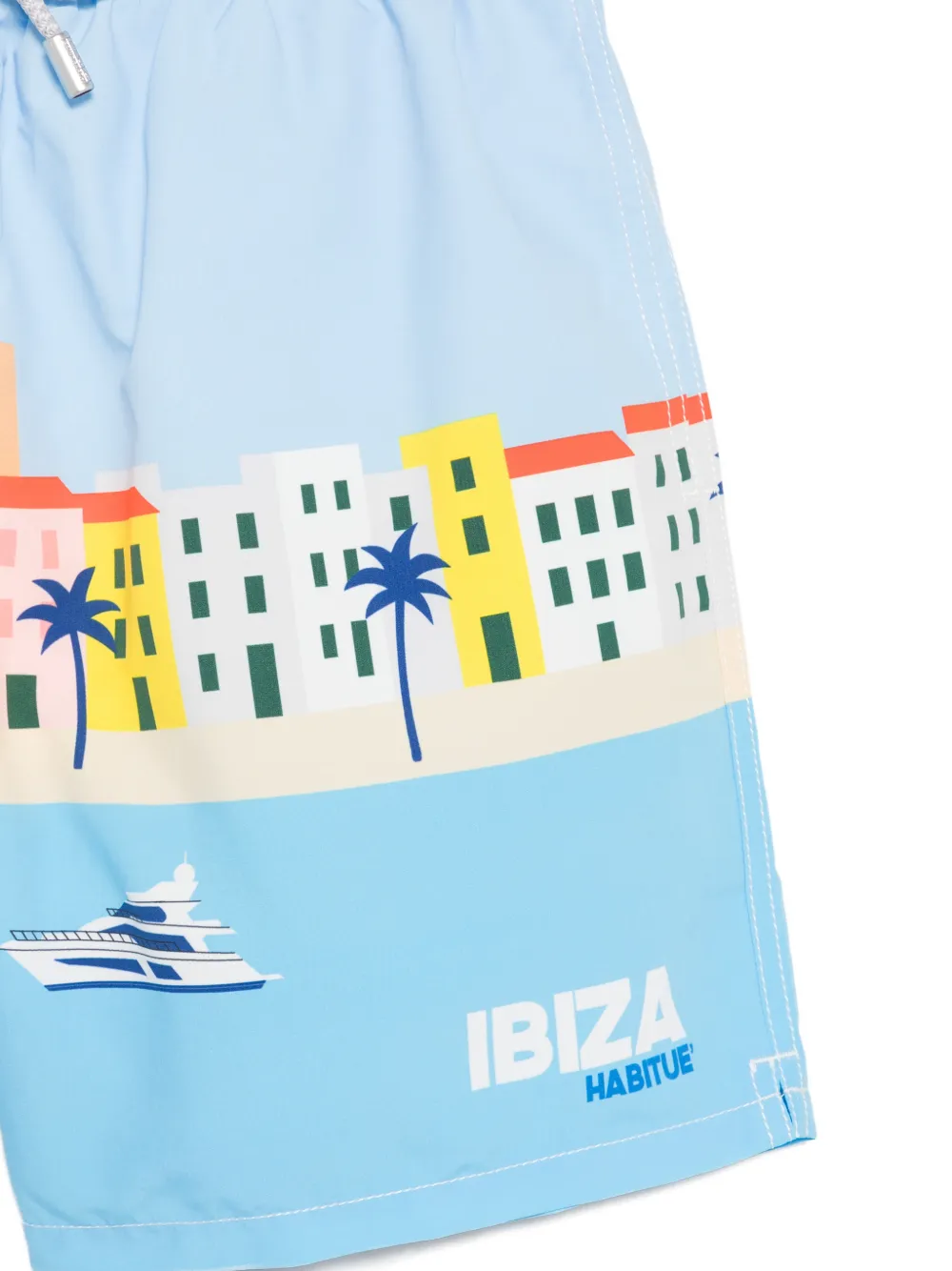 MC2 Saint Barth Gustavia zwembroek met print Blauw