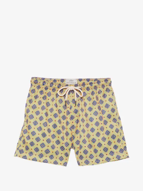 PENINSULA SWIMWEAR short de bain Pantelleria à imprimé géométrique