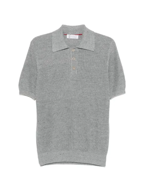 Brunello Cucinelli button polo shirt