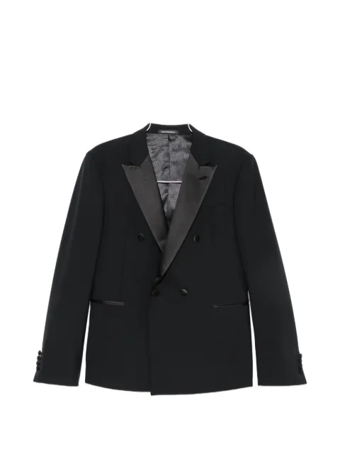 Emporio Armani double-breasted peaked-lapel suit
