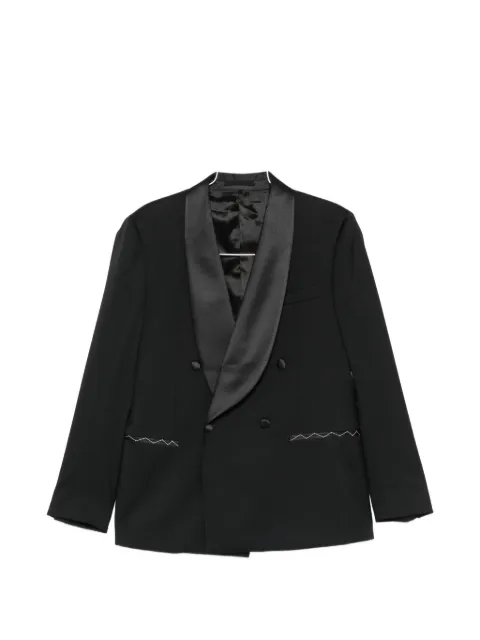 LUIGI BIANCHI MANTOVA shawl-lapel double-breasted suit