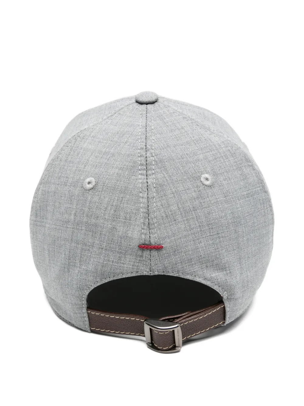 Brunello Cucinelli бейсболка с вышитым логотипом