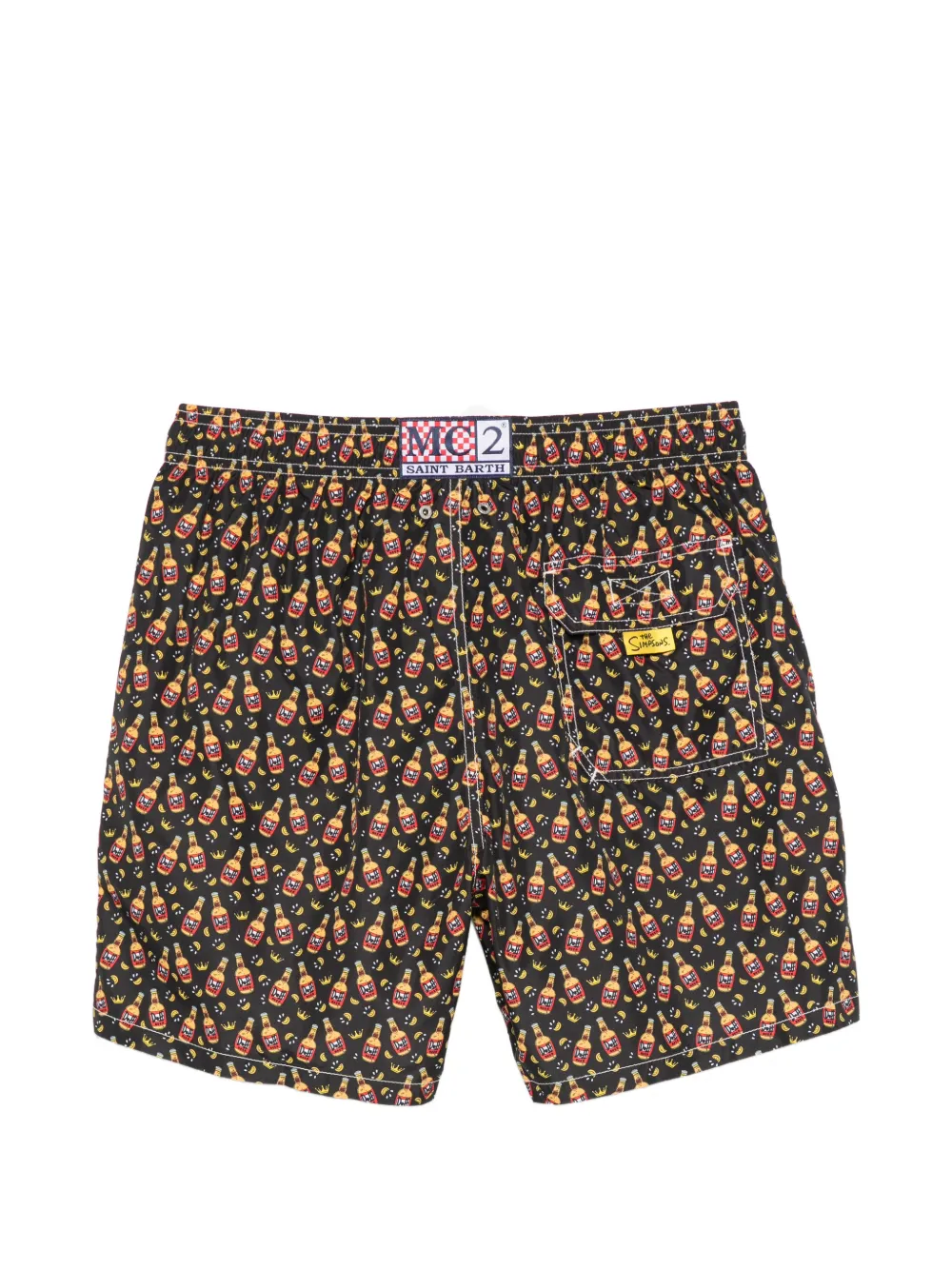 MC2 Saint Barth x The Simpsons Lighting zwembroek Zwart