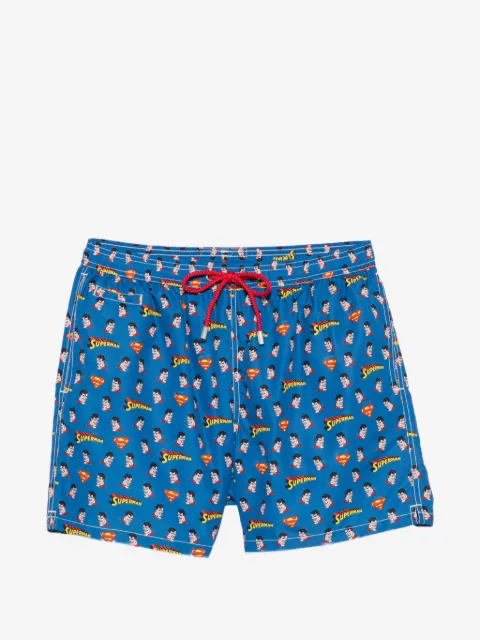 MC2 Saint Barth shorts de playa con estampado Superman