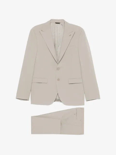 Manuel Ritz single-breasted peak-lapel suit