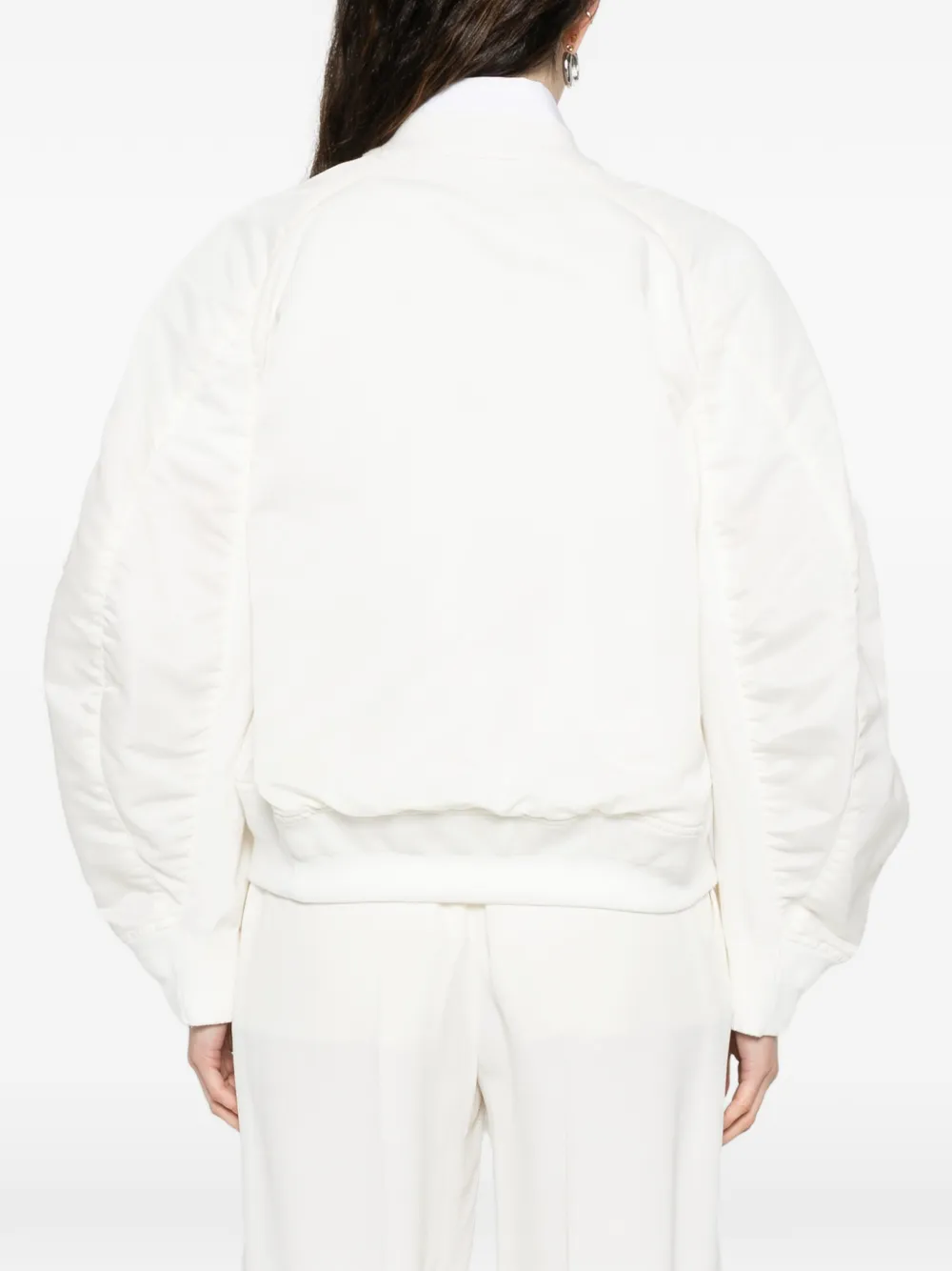 sacai Vest met ritszak Wit