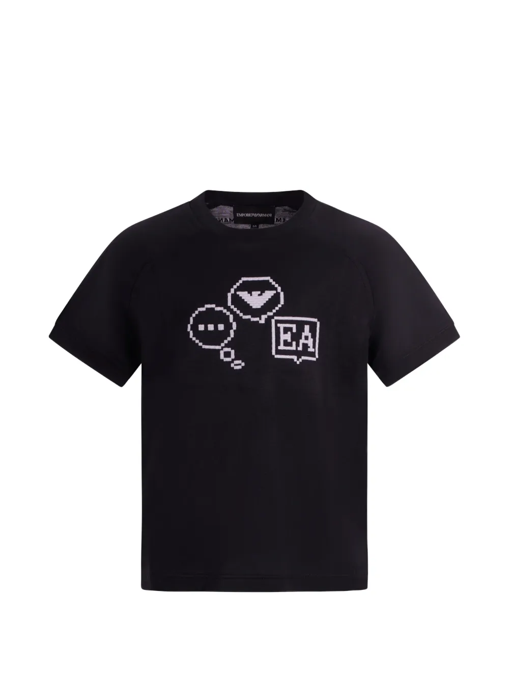 Emporio Armani Kids short-sleeve graphic T-shirt - Nero