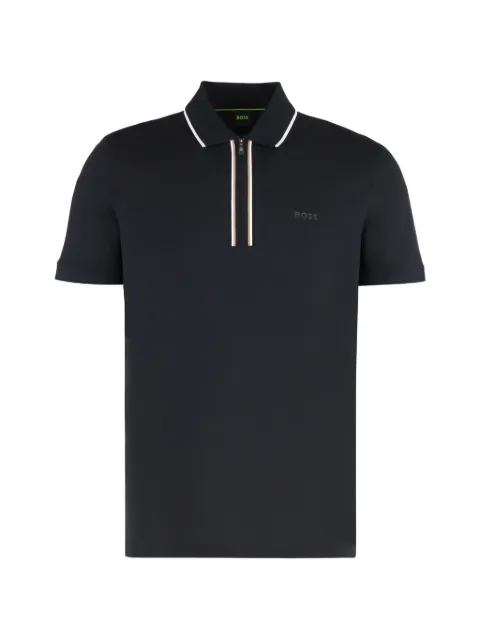 BOSS half-zip polo shirt
