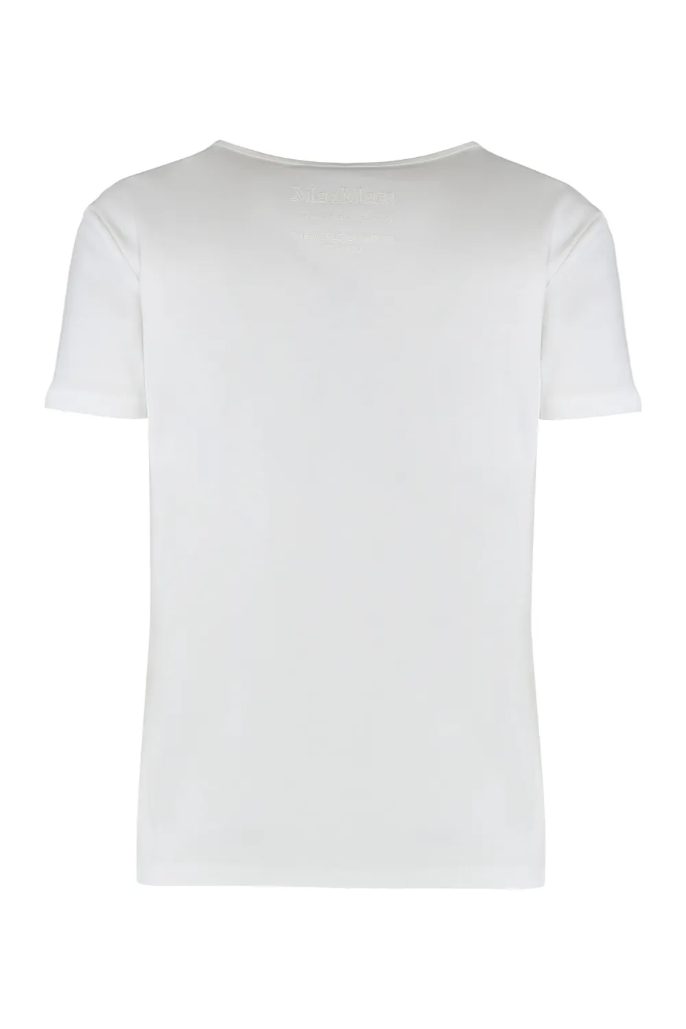  Max Mara Crew-neck T-shirt - Neutrals 