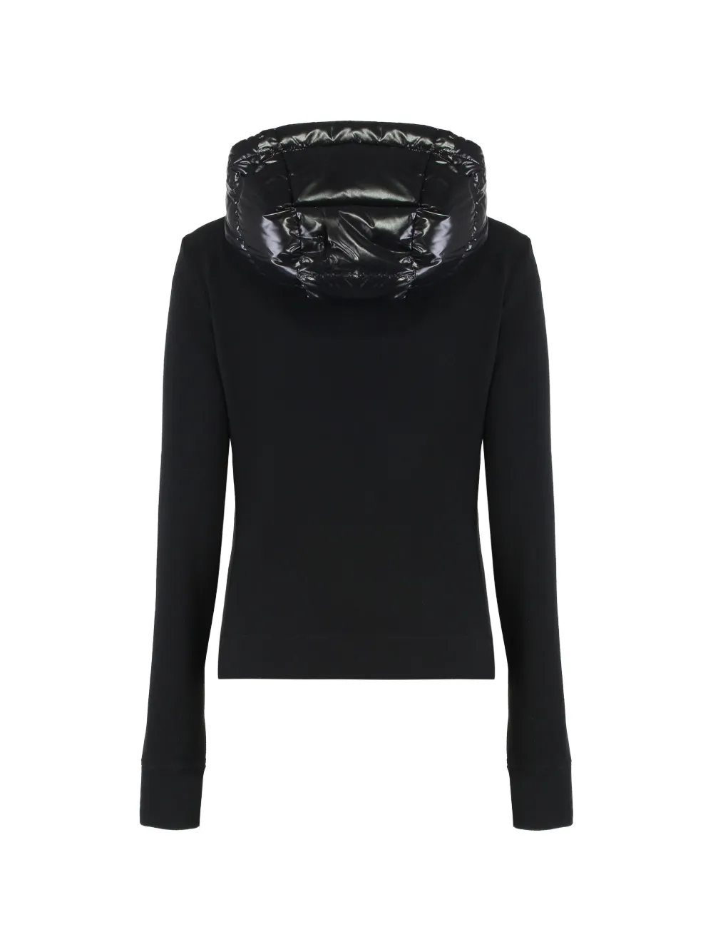 Moncler Grenoble padded zip-up hoodie - Zwart