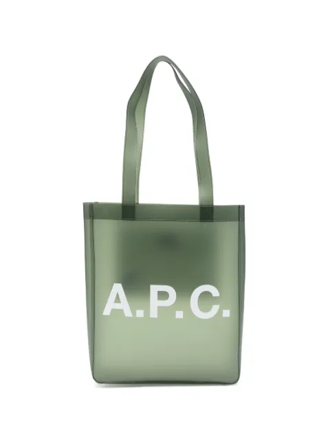 A.P.C. Lou logo-detail tote bag