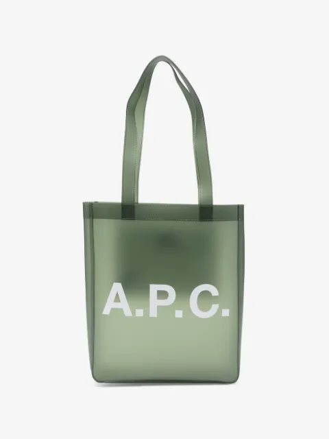 A.P.C. Lou logo-detail tote bag