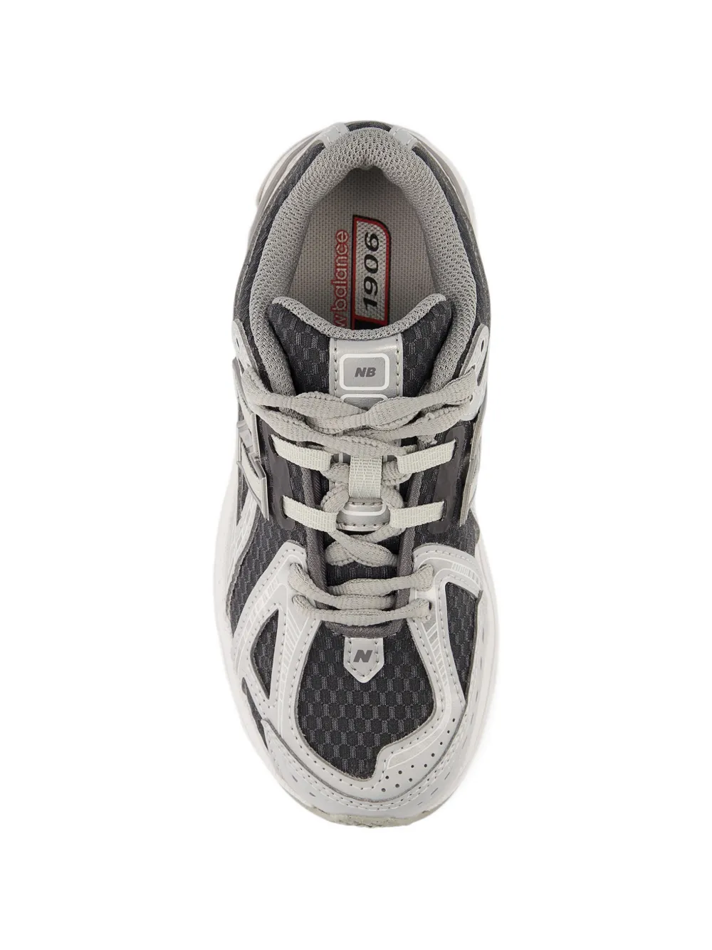 New Balance Kids 1906 logo-patch sneakers Grijs