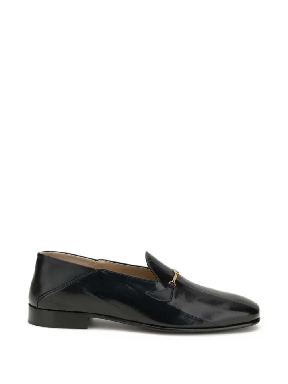 Valentino Garavani Jiggie chain-detail loafers - Nero